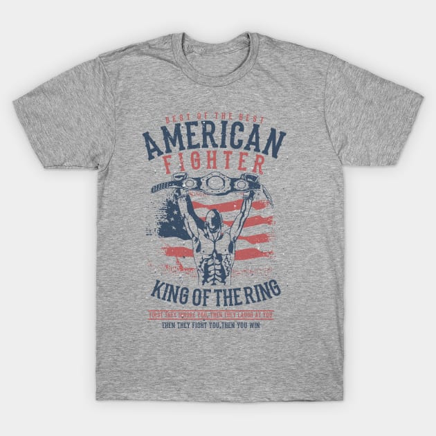 American Fighter Best of the Best T-Shirt by Imp's Dog House